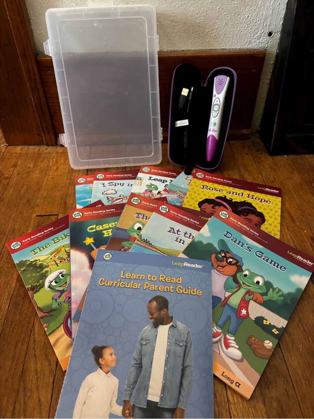 LeapReader Learn to Read Kit with Pink Pen and Multicolor Storybooks